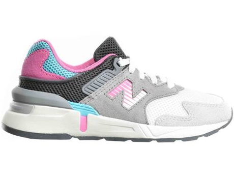 Zapatillas Deportivas NEW BALANCE 997 Para Niños (Blanco, Gris - Tejido, Material Sintético -28,5)
