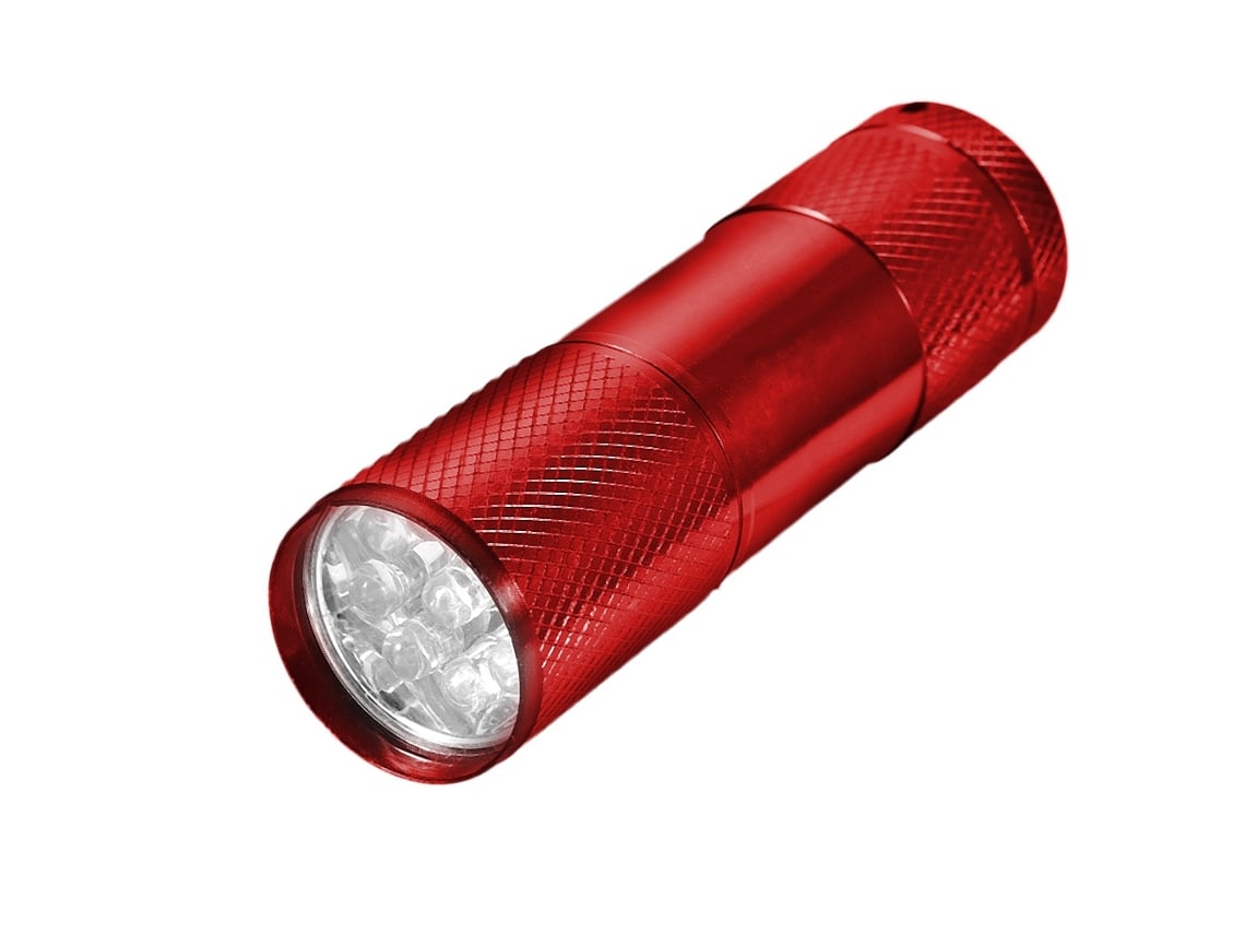 Bj-lanterna Uv Led Mini Experta 4.5v 9led 365-400nm Para Detecção de Fluorcência e Valorização de Jade Vermelho