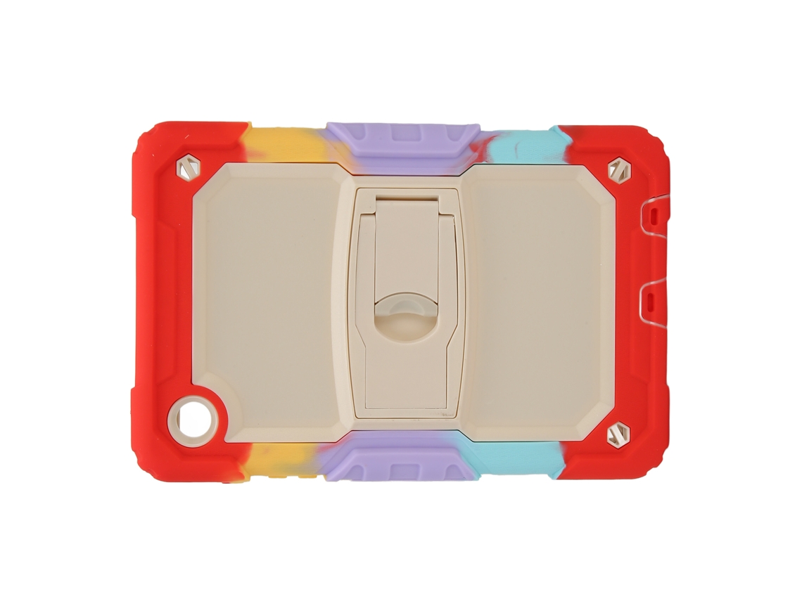 Capa De Tablet Anti-vibração Silicone 3 Camadas Com Recortes Precisos E Buracos Para Cordão Para Tab A7 Lite 8.7 T220 T225