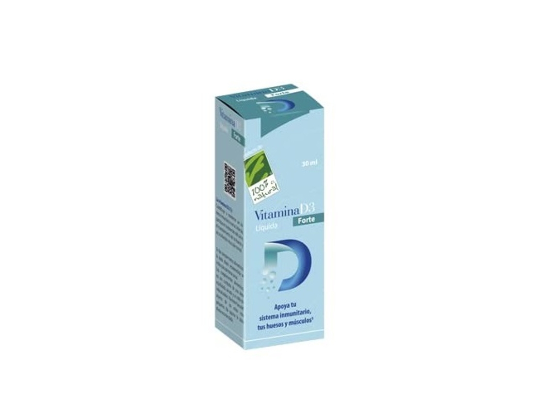 Vitamina D3 Liquida Forte 30Ml 100 % NATURAL