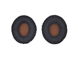 Par De Almohadillas Compatibles Con Los Auriculares Sennheiser Momentum On-ear, Color Marrón-negro.