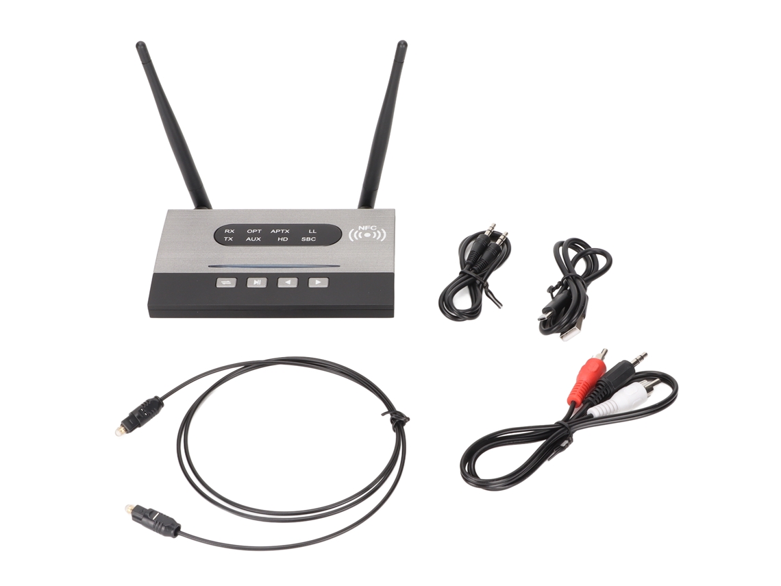 Adaptador Óptico Inalámbrico Bluetooth 5.0 Csr8675 Hifi Sin Pérdidas Nfc Spdif Transmisor/receptor