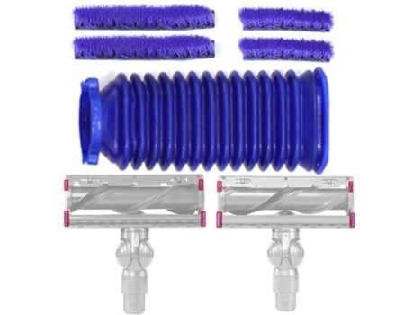 Reemplazo de tiras de piel suave para aspiradora Dyson V8, cabezal de limpieza de accionamiento directo, herramienta de limpieza para barredora dom...