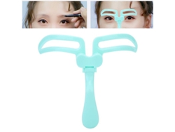 Plantilla Para Cejas, Tarjeta Plegable Portátil Para Maquillaje Y Cuidado De Cejas (verde)