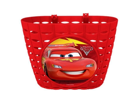 Cesta Infantil para Bicicleta CARS Rojo