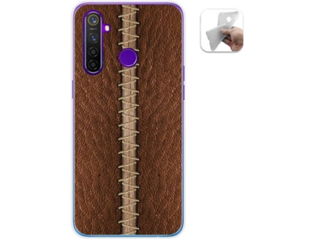 Carcasa Realme 5 Pro TUMUNDOSMARTPHONE Cuero 01 Multicolor