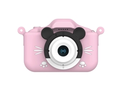 Siurn Cámara Infantil Doble Cámara Rosa Mickey-hd