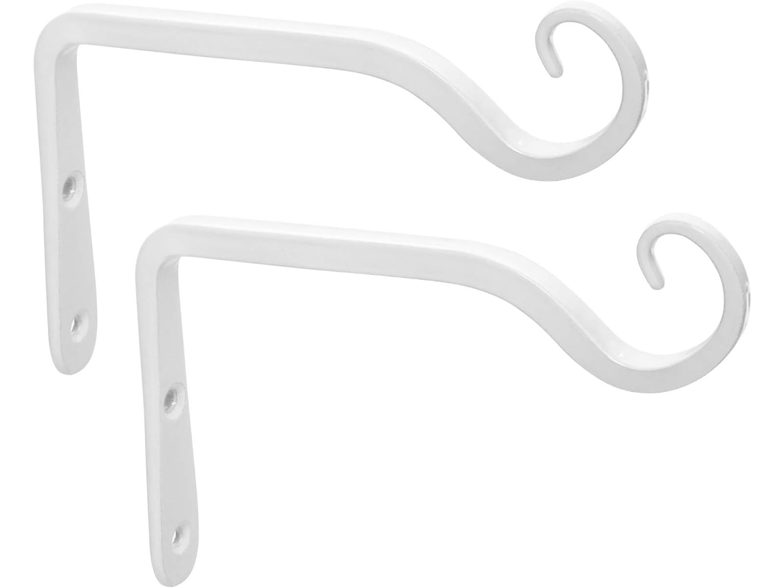 2 Ganchos De Pared, Soportes Para Colgar Plantas, 15 Cm