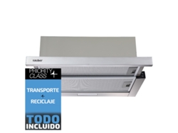 Campana chimenea SAUBER SCTC60I ancho 60 cm inox