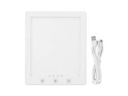 Rebe-lámpara De Fisioterapia Led Sin Uv Luz Simulada De Sol 10000lx 3 Temperaturas De Color 10 Brillos Usb