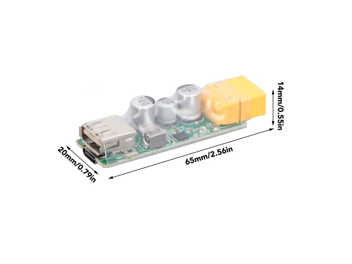 2026as-adaptador De Carga Rápida Usb Para Drone Rc De Carreras Batería De Litio 10.5 A 32v
