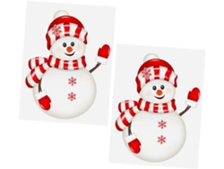 Pegatina De Pared Para Fiesta De Festival. Está Diseñada Con Adorables Patrones De Estilo Navideño Para...