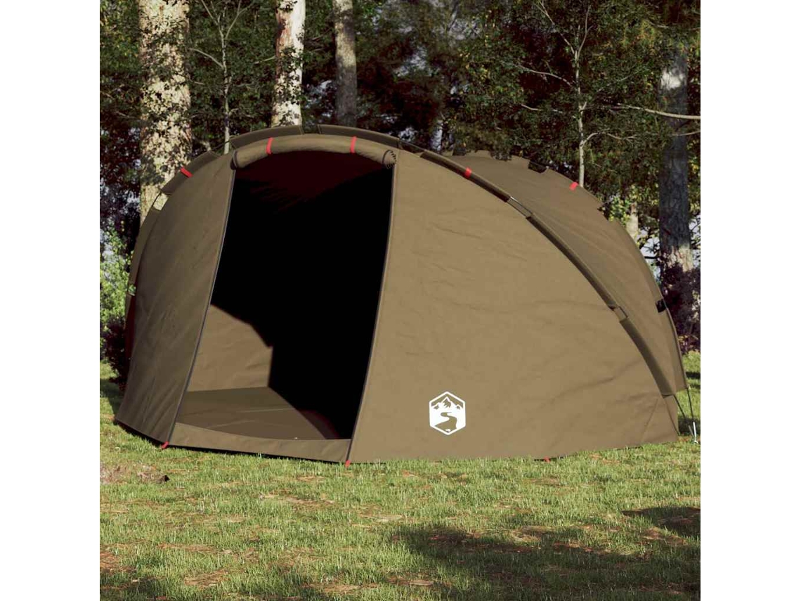Tienda de pesca para 5 personas, impermeable, verde oliva