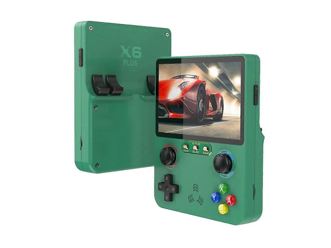 Consola de videojuegos Retro X6 Plus con pantalla IPS de 4 pulgadas, portátil y más de 20.000 juegos. GOKOCO
