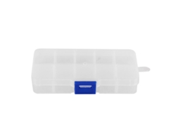 Caja Organizadora De Plástico Ajustable Para Piezas De Relojes, Joyas Y Objetos Pequeños (1 Unidad)