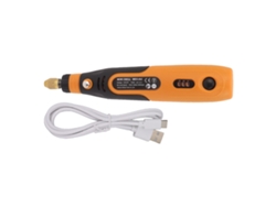 Mini lijadora eléctrica inalámbrica de 3,6 V con 3 velocidades para tallar y lijar madera.