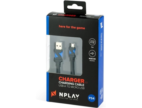 Cable NPLAY Charge 3.0 (PS4)