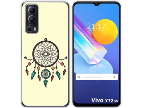 Carcasa Vivo Y52 5G TUMUNDOSMARTPHONE Atrapasueños Multicolor