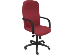 Silla de Escritorio Ejecutiva PYC Letur Rojo (Brazos Fijos - Tejido)