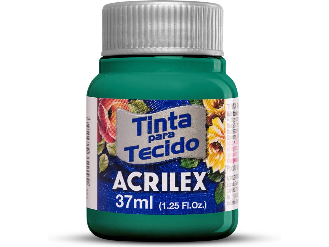 Tinta de Tela Mate Acrilex Verde Mar (04140/630 37ml)