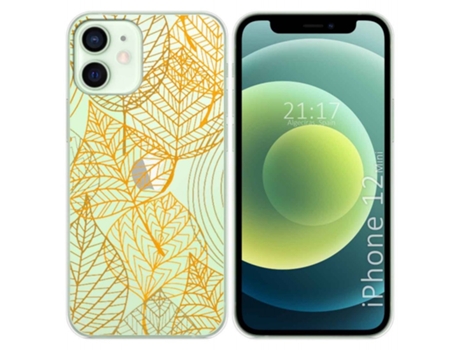 Carcasa iPhone 12 Mini (5.4) TUMUNDOSMARTPHONE Dibujos Transparente Multicolor
