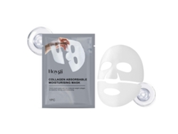 Mascarilla facial de colágeno - Tratamiento antiarrugas profundo - Hidrata, humecta y reduce las líneas de expresión.