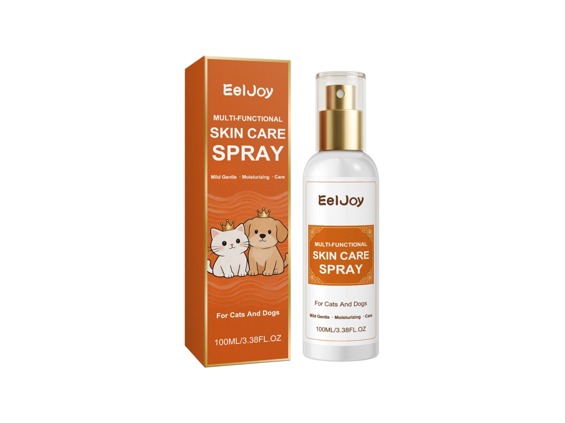 Spray multifuncional para el alivio de la piel de las mascotas