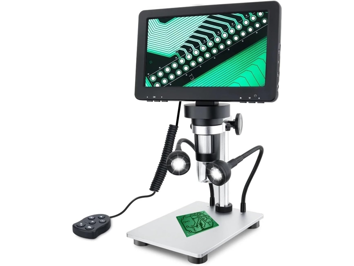 Microscopio Digital 50-1200x, Soldadura Electrónica, Vídeo, Lupa, Amplificación.