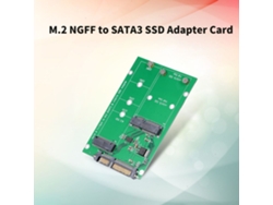 Tarjeta Adaptadora Convertidora M.2 Ngff Msata Ssd A Sata Iii Compatible Con 2230 2242 2260 2280
