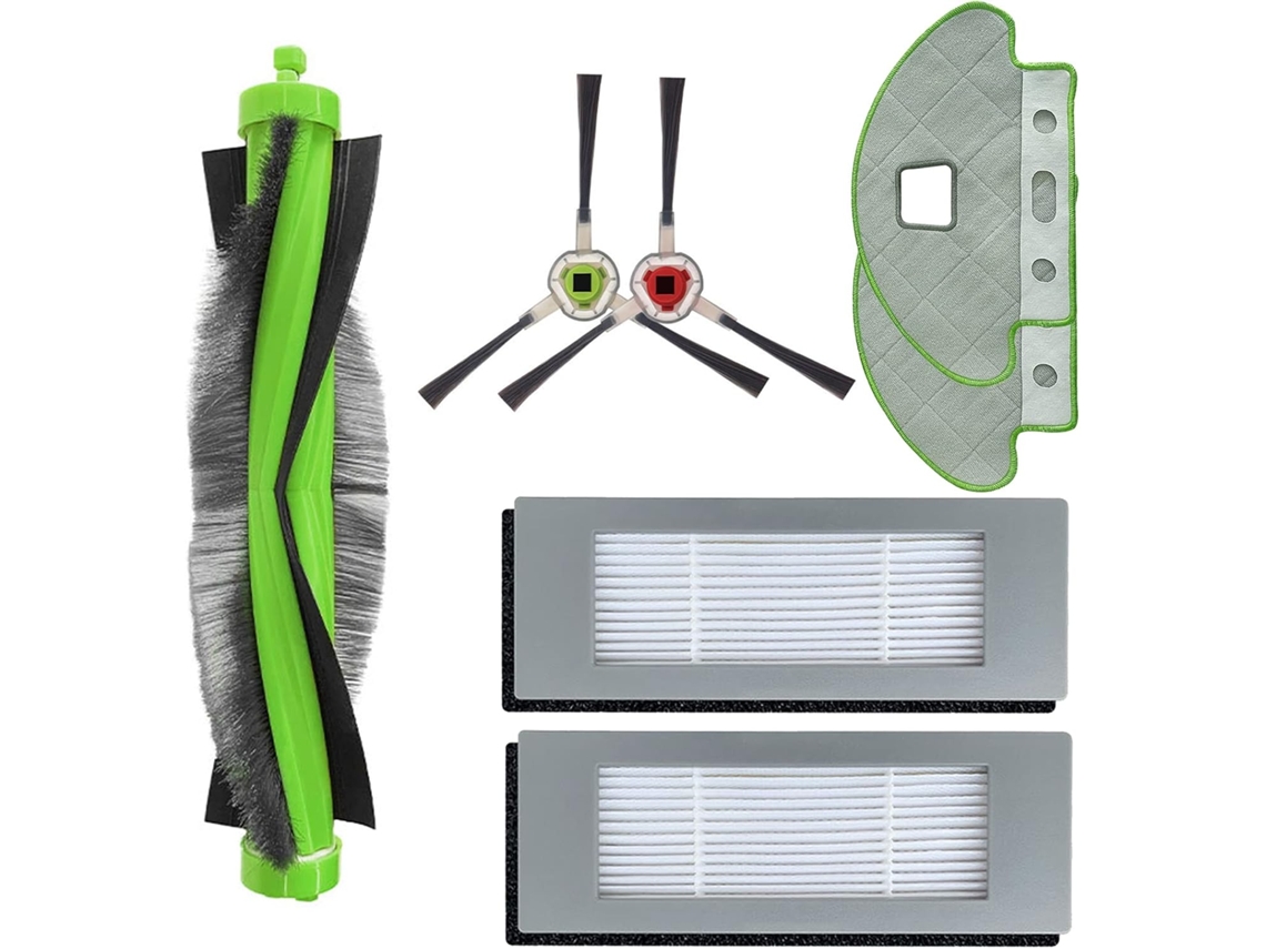 7 Peças Acessórios De Aspirador De Pó Para Irobot Roomba Combo 113 R113840 GERTIZ