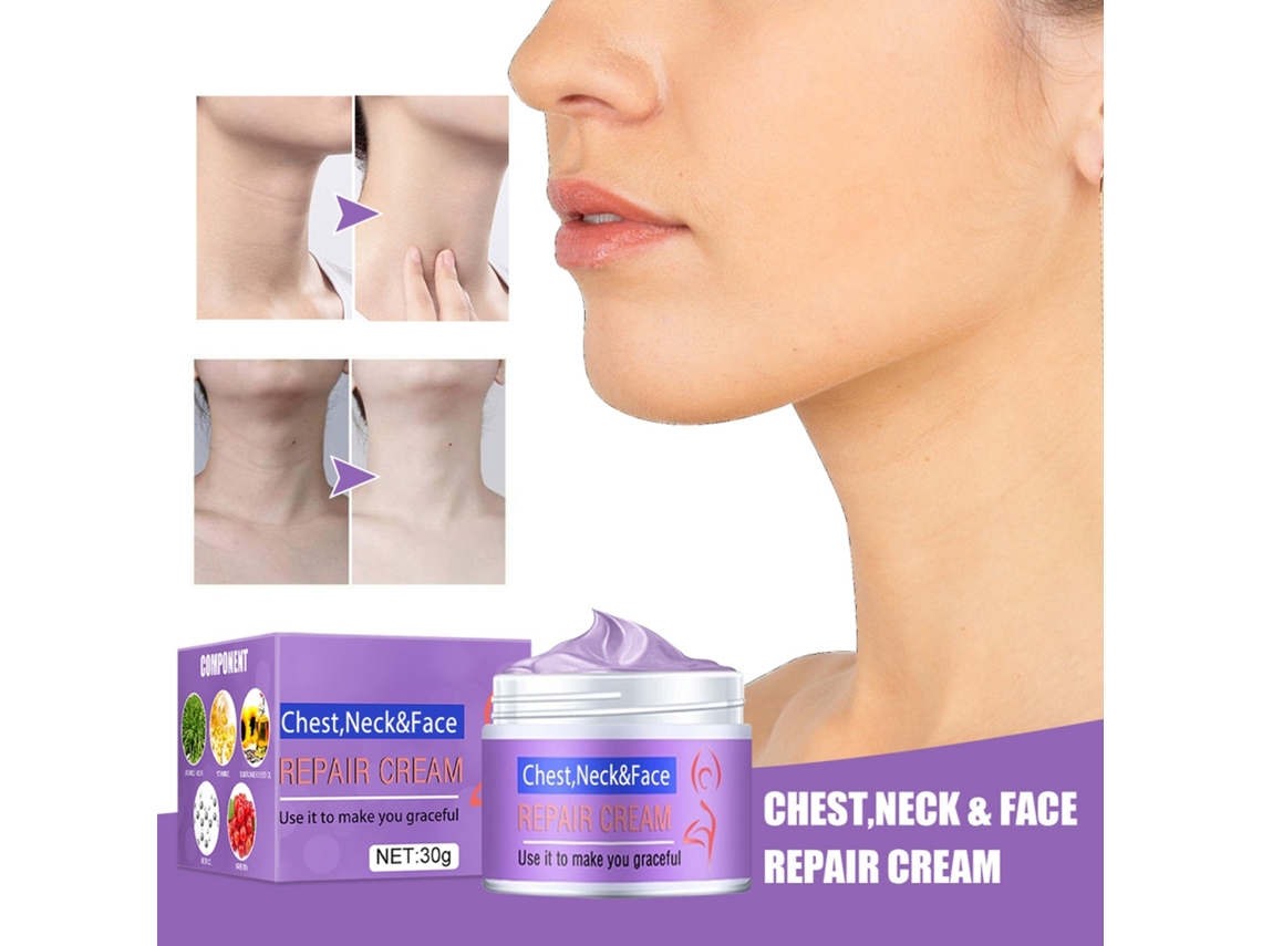 Crema De Cuello Antiedad Para Fortalecer Y Apretar Arrugas Con Hidratación Profunda Y Nutrición Total