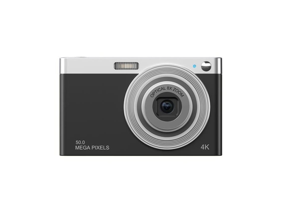 Cámara digital 4K de 50 MP, zoom óptico de 16x, grabación automática de vídeo, 32 GB de almacenamiento y batería. Stelasplen