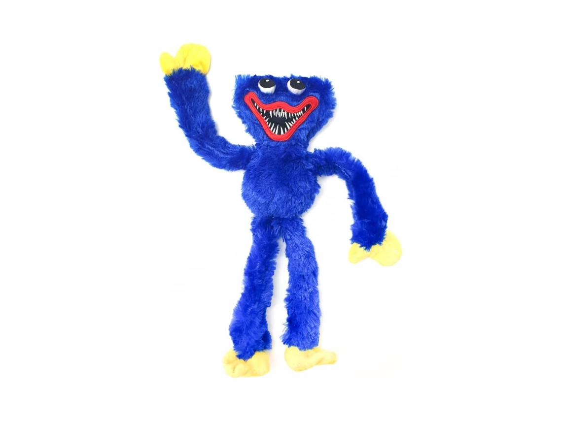 Peluche Huggy Wuggy de Juego de Terror de Fábrica de Juguetes. MAGIC SELECT