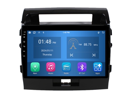 Autoradio 4GB RAM64GB ROM ROVERONE para Toyota Land Cruiser 11 200 2007 - 2015 CarPlay Android Coche Radio Bluetooth Navegación
