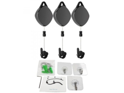Sistema De Poleas Silencioso Para La Gestión De Cables Vr (3/6 Piezas) Para Htc Vive Rift S Ps Windows Ljj