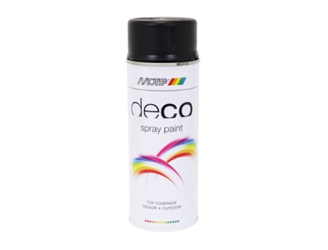 Pintura en spray Deco Glycero (01601) noir MOTIP
