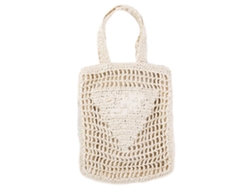 2026-bolsa De Paja Artesanal Para Viaje Playa Malla De Pesca Bolsa Holgada Casual Bandolera Tote