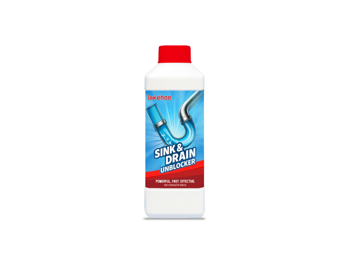 Limpiador de desagües en polvo para inodoros y desagües, 300 g (sin marca)