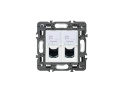 Base Valena Next 2xrj45 Utp Cat 6 Blanco Legrand 741276