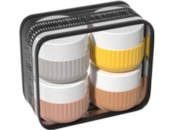 Flacons De Voyage, Petits Contenants Cosmétiques Réutilisables Para 4 Pièces