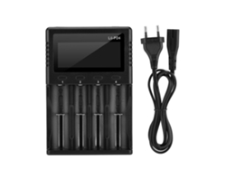 Liitokala Lii Pd4 Cargador Inteligente De Baterías 4 Ranuras Lcd Para Li-ion Nimh Lifepo4