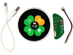Pantalla De Botones Esp32-s3 De Abs De 2,1 Pulgadas, Resolución De 480x480 - Sin Soporte