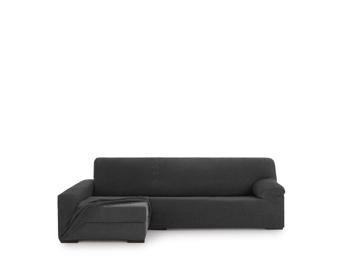 Funda para chaise longue de brazo largo izquierdo EYSA THOR Gris oscuro 170 x 110 x 310 cm