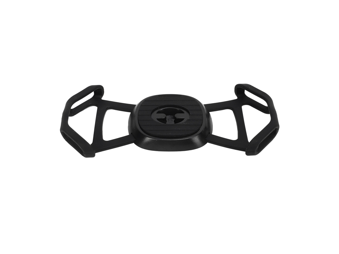 Soporte Para Teléfono De Bicicleta De Silicona Negra Antichoque, Compatible Con El Soporte Para Ciclocomputador Garmin.