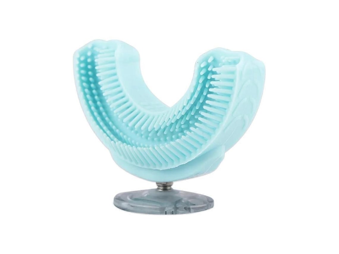 Escova De Dentes Elétrica Infantil Em Formato De U, Sônica, 360 Graus, À Prova D'água Ipx7, Com Acionamento Por Um Toque, Foy Kids.
