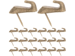 Besportble Ganchos De Zinc Y Hierro Y Zinc 2,10 X 1,35 X 0,40 Cm - Diseño Elegante: Con Un Diseño Único Y M...