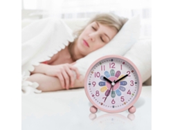 Reloj despertador analógico GOKOCO 2025, silencioso, educativo para adolescentes.