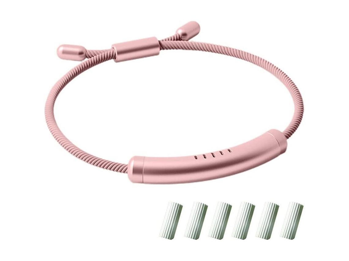 Pulsera Repelente De Mosquitos Con 6 Varillas De Repuesto, Ajustable Y Repelente De Insectos.