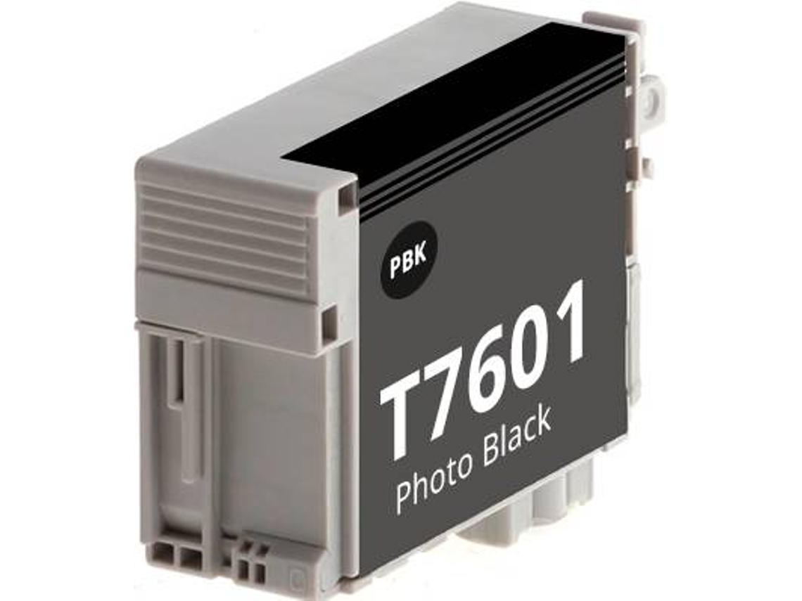 Cartucho para Epson t7601 Negro photo Tinta de Pigmento c13t76014010