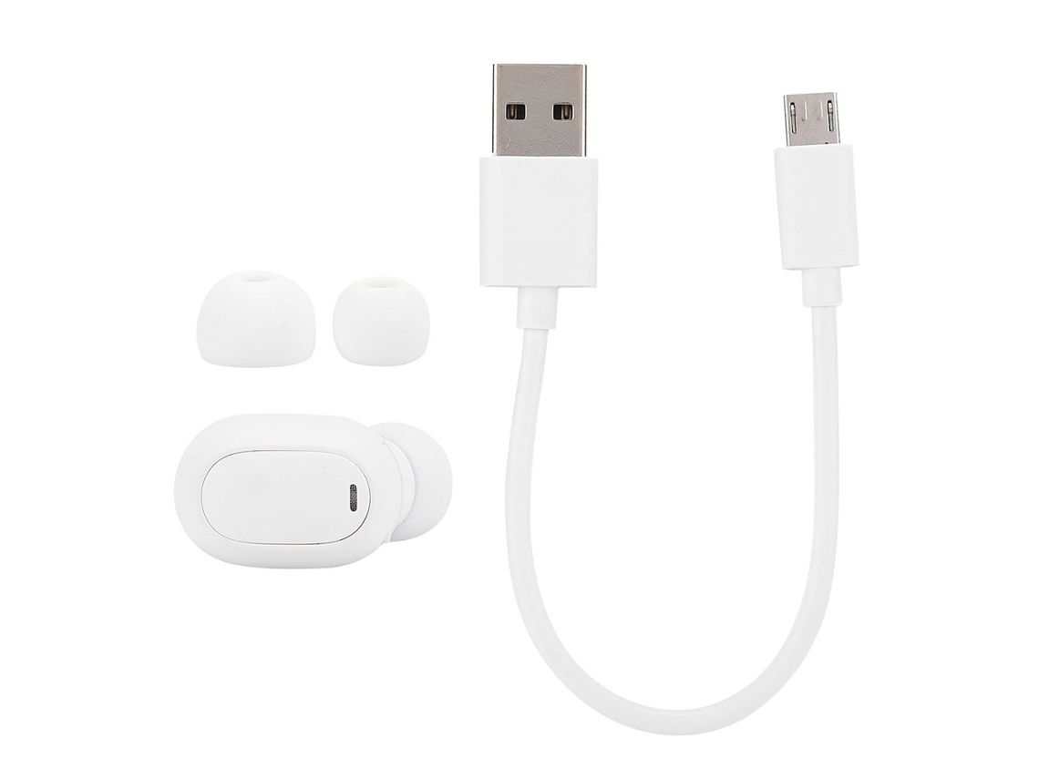 Auriculares Bluetooth (mini Portátil Mono Intraural) Qcy-mini2 Blanco
